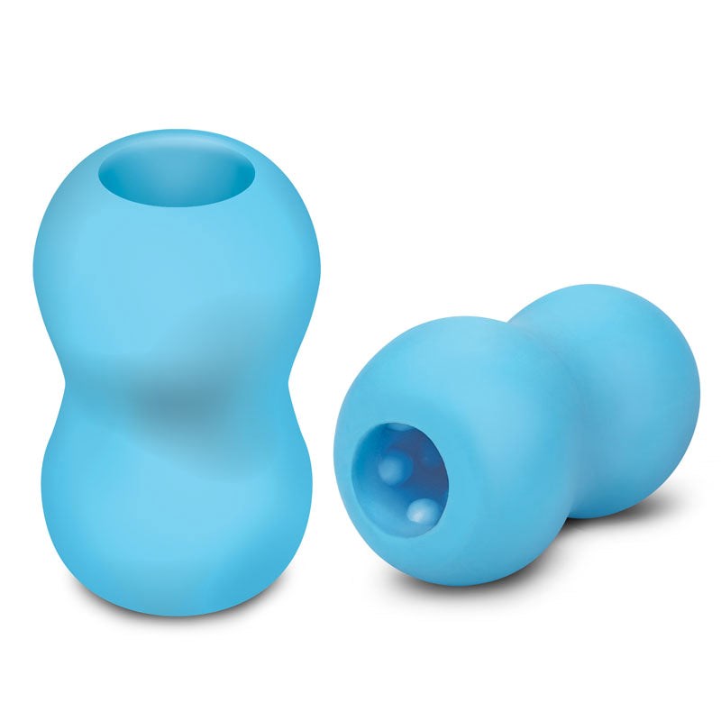 Zolo Mini Double Bubble Stroker Discreet Packaging - - Masturbators and Strokers