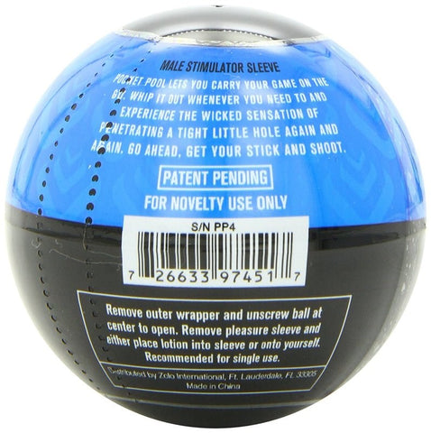 Xgen Products Zolo Pocket Pool Single Corner Pocket Male Masturbator - Masturbators and Strokers