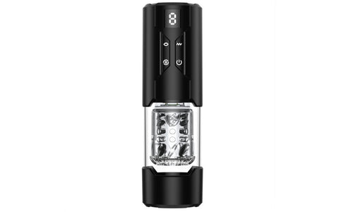 Doc Johnson Valerian LCD Thrusting and Rotating Masturbator