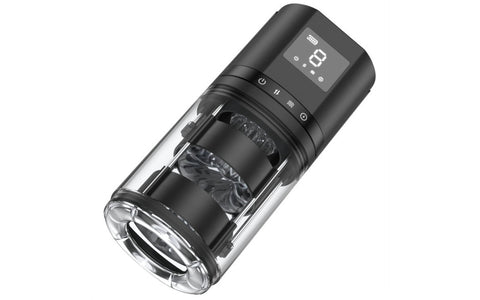 Doc Johnson Maximus LCD Auto Thrusting and Vibrating Stroker