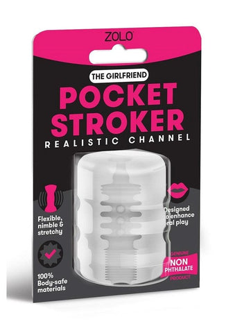 ZOLO The Girlfriend Squeezable Vibrating Stroker - Masturbators and Strokers