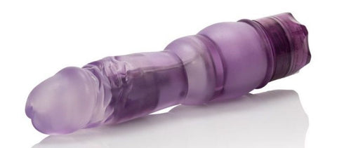 California Exotics Impulse 10 Function Softee Satin Vibrating Dong - G-Spot Vibrators