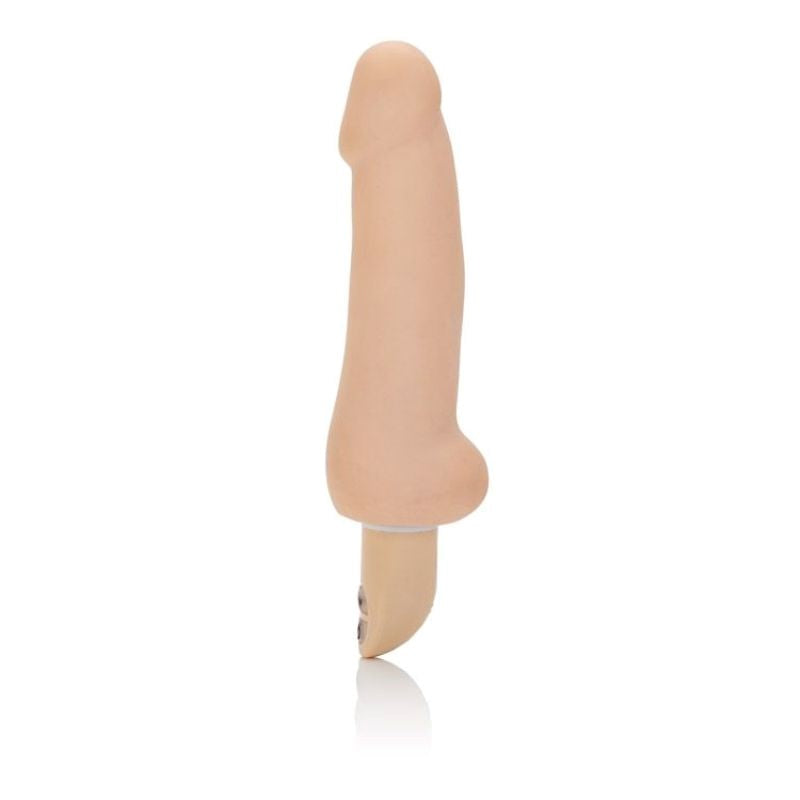 California Exotics Stud 10 Function PureSkin Vibrating Cock Ivory - - Realistic Dildos