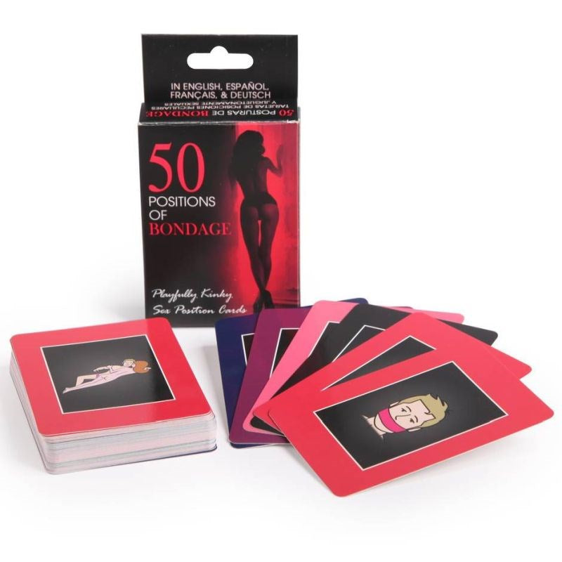 Kheper Games 50 Positions Of Bondage Game Couples Exploration Cards - - Sex Games, Coupons and Tricks