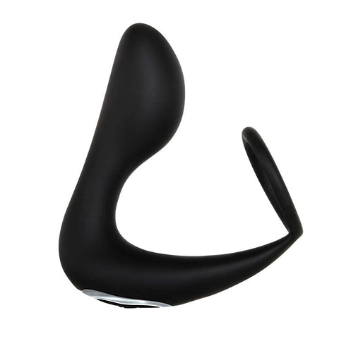 Adams Rechargeable Prostate Pleaser with Cock Ring for Dual Stimulation - Prostate Toys
