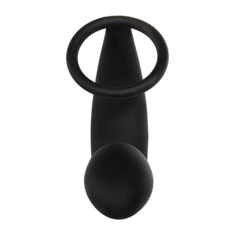 Adams Rechargeable Prostate Pleaser with Cock Ring for Dual Stimulation - Prostate Toys