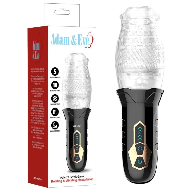 Adam & Eve Adams Spinning Gawk Gawk Rotating Stroker - - Realistic Butts And Vaginas