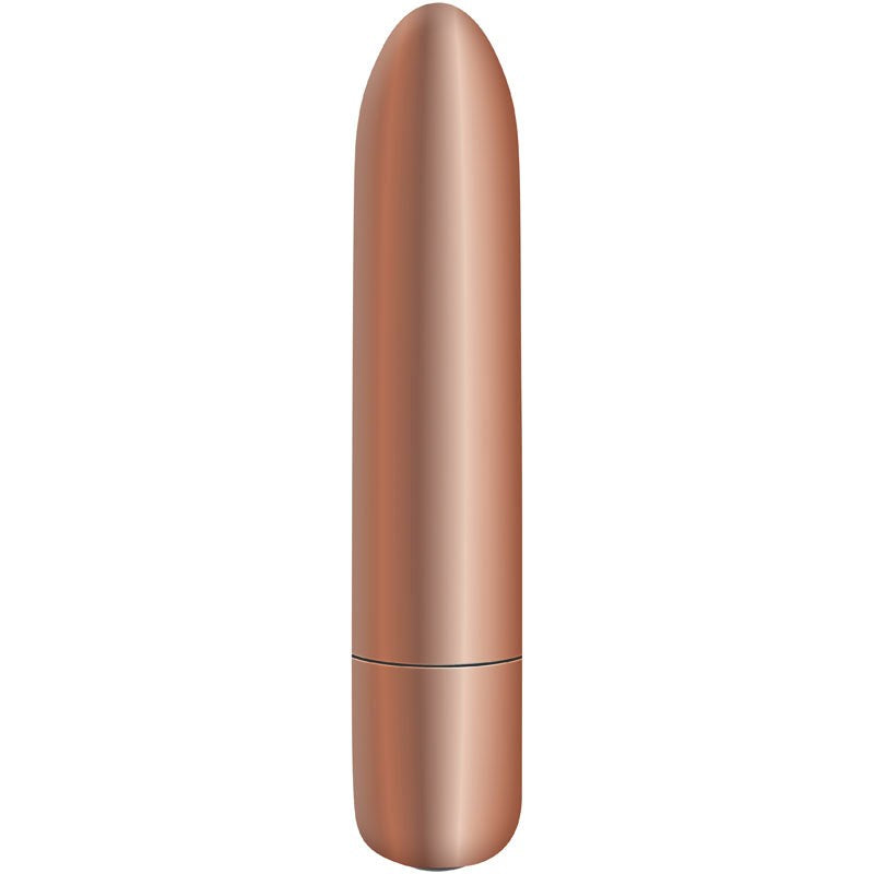 Adam & Eve Copper Cutie Stylish Vibrator Rechargeable - Bullet Vibrators