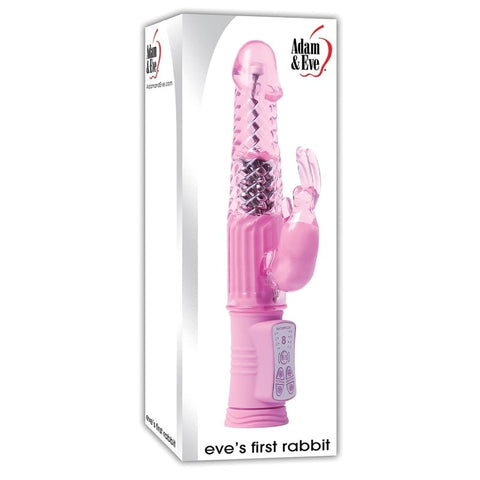 Adam & Eve Dual Delight Eves First Rabbit Vibrator - Rabbit Vibrators
