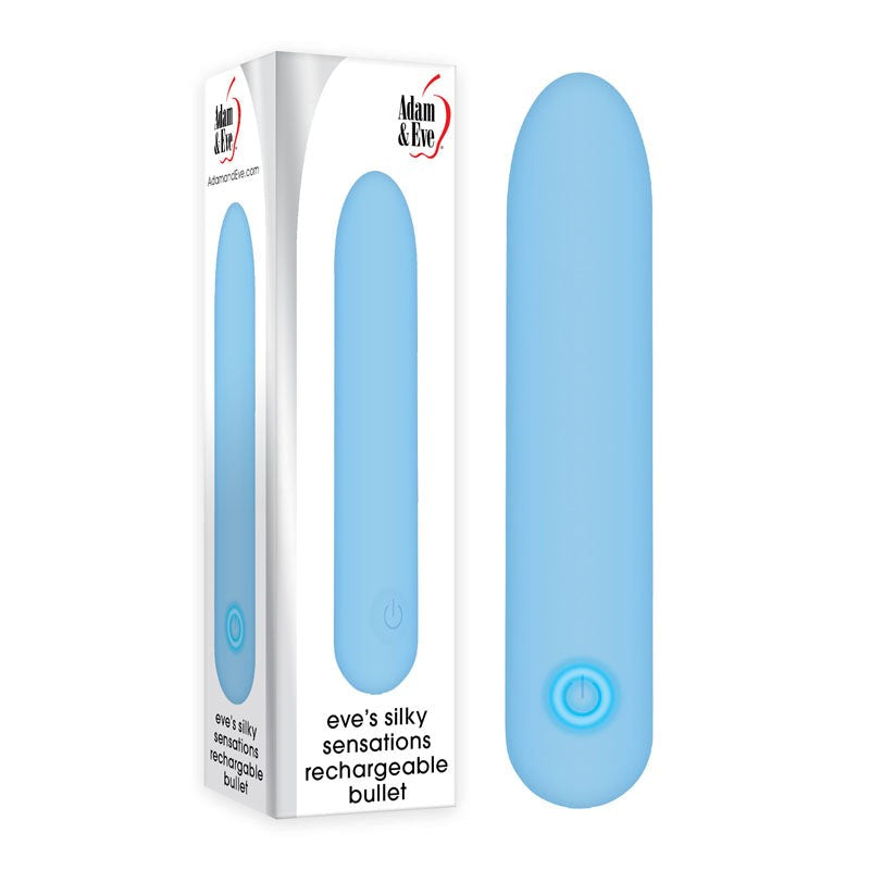 Adam & Eve Eves Silky Sensations Rechargeable Bullet Vibrator - Bullet Vibrators