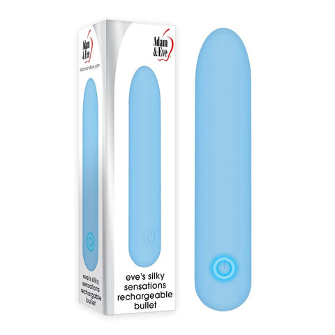 Adam & Eve Eves Silky Sensations Rechargeable Bullet Vibrator - Bullet Vibrators