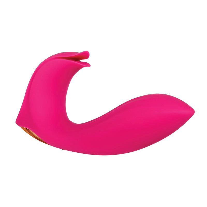 Adam & Eve Pink Bliss Sculpted Vibrator 10 Modes USB - Rabbit Vibrators