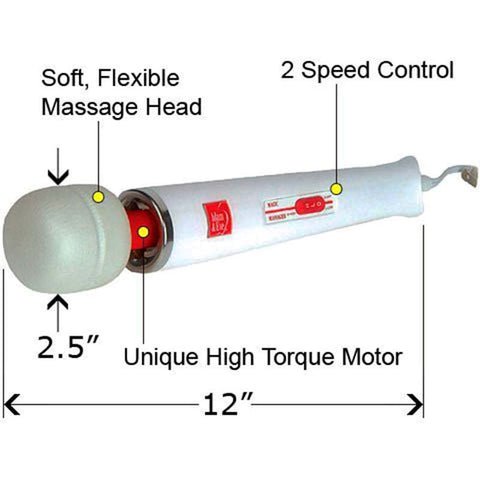 Adam & Eve Magic Massager with Dual Speed Control - Personal Massagers