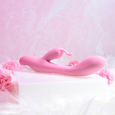 Adam & Eve Rechargeable Slimline Rabbit Dual Stimulation - Rabbit Vibrators