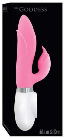 Adam & Eve The Goddess Rabbit Vibrator Dual Stimulation - Rabbit Vibrators