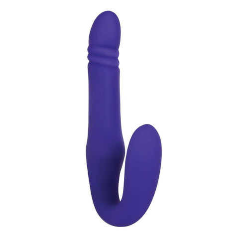 Adam & Eve Thrilling Strapless Strap On with Thrusting Motion - Strap On Sextoys