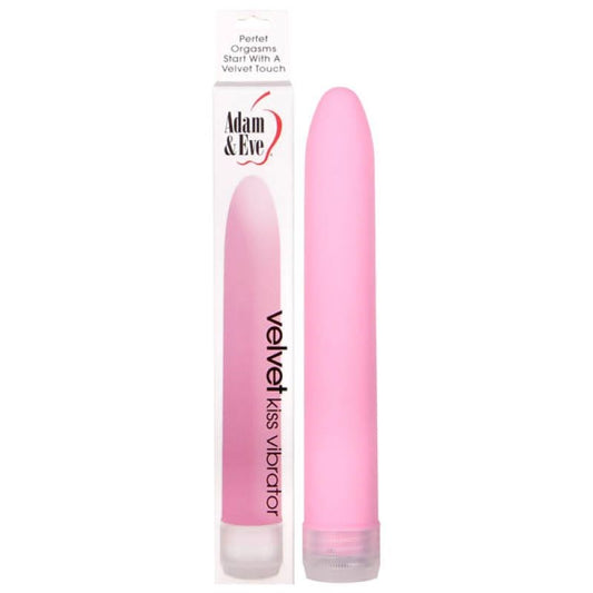 Adam & Eve Velvet Kiss Vibrator Multi Speed - - Bullet Vibrators