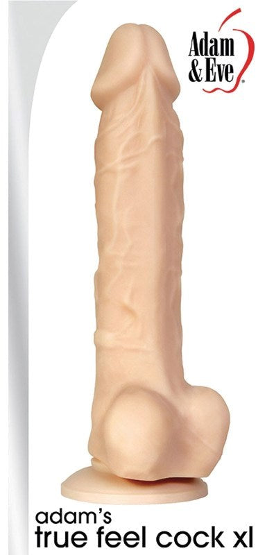 Adam & Eve Adams True Feel Cock XL Dual Density Dildo - - Realistic Dildos