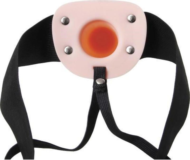 Adam & Eve Adams Flexskin Hollow Strap On with Extensions - - Strap On Sextoys