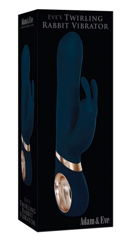 Adam & Eve Gyrating G Spot Rabbit Vibrator with Dual Motors - - Rabbit Vibrators