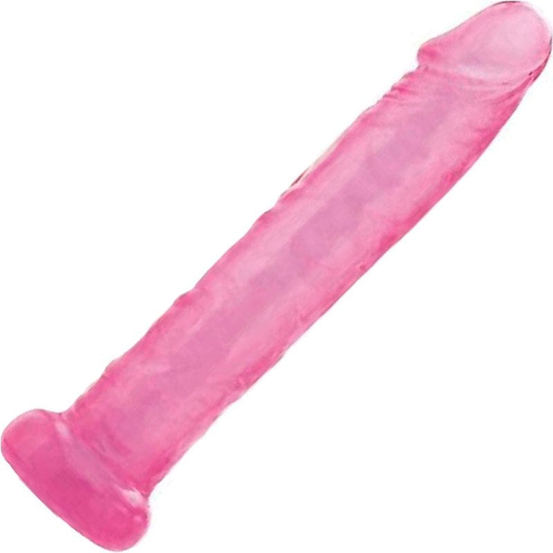 Adam & Eve Pink Jelly Slim Dildo for Vaginal Penetration - - Realistic Dildos