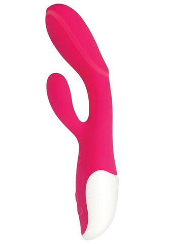 Evolved Clit Boppin Bunny Dual Stimulation Rabbit Vibrator with 3 Motors - Clit Ticklers and Pulsators