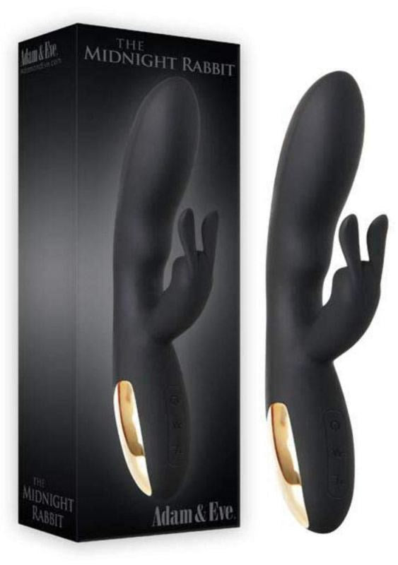 Adam & Eve The Midnight Rabbit Dual Motor Vibrator - - Rabbit Vibrators