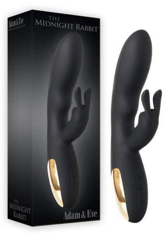 Adam & Eve The Midnight Rabbit Dual Motor Vibrator - - Rabbit Vibrators