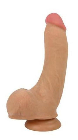 Doc Johnson Adam Male Cyberskin 8 inch Realistic Cock with Dual Density - Realistic Dildos