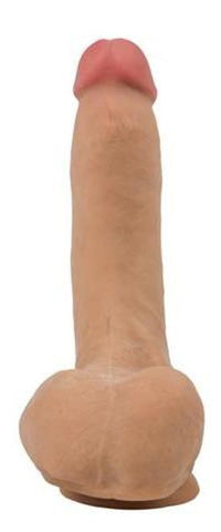 Doc Johnson Adam Male Cyberskin 8 inch Realistic Cock with Dual Density - Realistic Dildos