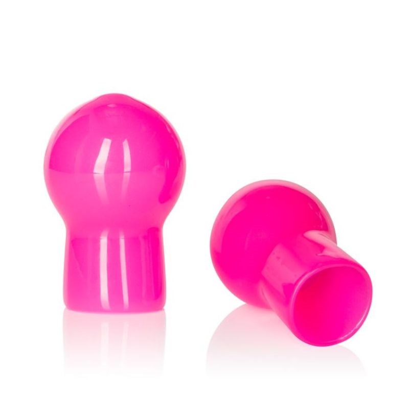 California Exotics Advanced Womens Nipple Suckers Pink Manual Control - Breast and Nipple Toys