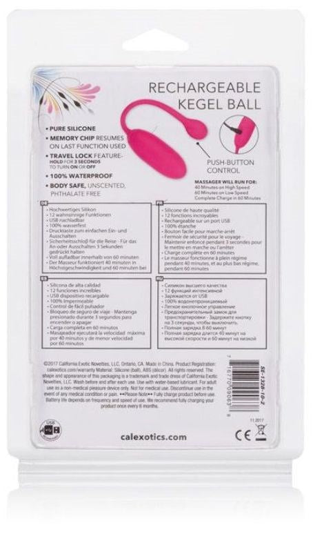CalExotics Advanced Rechargeable Kegel Exercisers Ball - Love Eggs and Kegel Exercisers