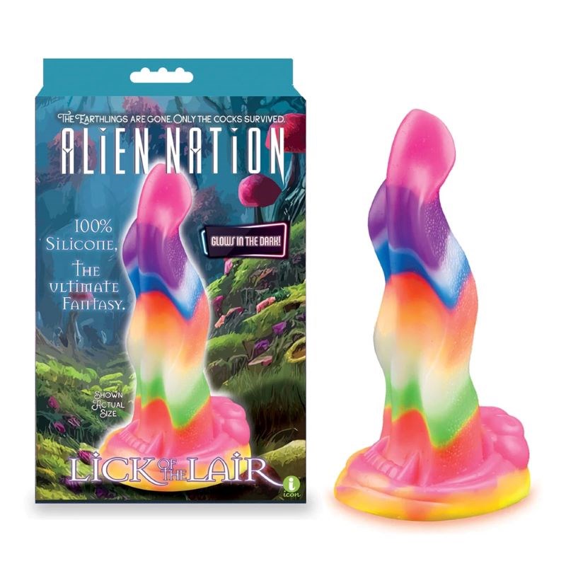 Icon Brands Cosmic Caress Alien Nation Vibrator for Intimate Stimulation - - Realistic Dildos