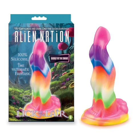 Icon Brands Cosmic Caress Alien Nation Vibrator for Intimate Stimulation - Realistic Dildos