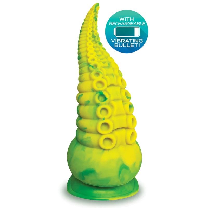Icon Brands Alien Nation Octopod Rechargeable Cosmic Vibrator - - Vibrating Dildos