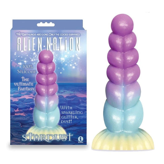 Icon Brands Alien Nation Stardust Vibrator Cosmic Design for Ultimate Pleasure - - Non-Realistic Dildos