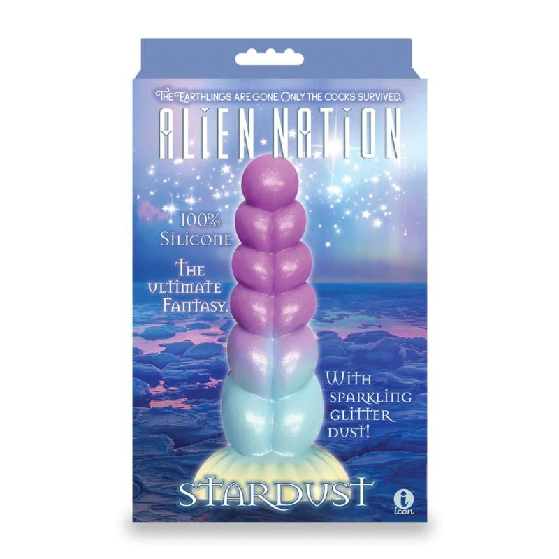 Icon Brands Alien Nation Stardust Vibrator Cosmic Design for Ultimate Pleasure - - Non-Realistic Dildos