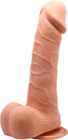 Rockstar's Amped-Up Zippy 8-Inch Pleasure Powerhouse - Realistic Dildos