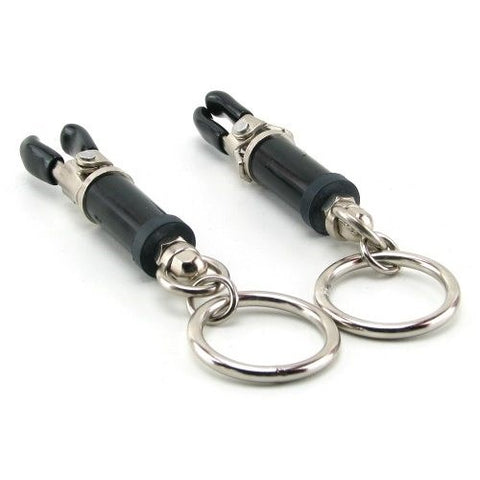 XR Brands Amulet Nipple DVice Set with Adjustable Barrel Clamps - Nipple and Clit Clamps