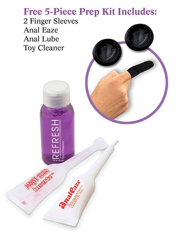 Anal Fantasy Collection Deluxe Vibro Anal Balls Black - Anal Beads and Balls