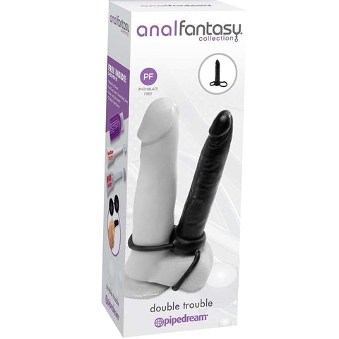 Pipedream Products Anal Fantasy Collection Double Trouble Realistic Dildo - Realistic Dildos