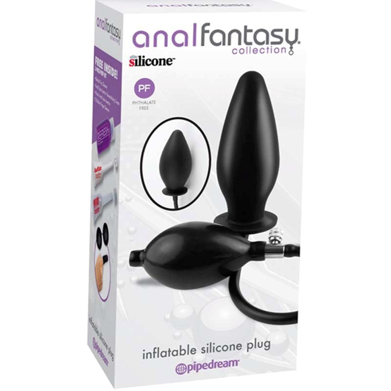 Pipedream Products Anal Fantasy Collection Inflatable Silicone Butt Plug - - Inflatable Dildos and Vibrators