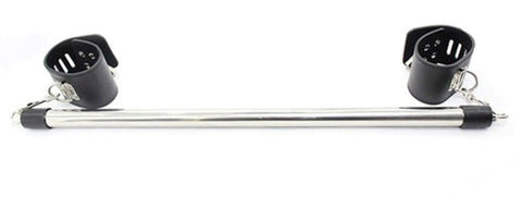 BDStyle Ankle Spreader Bar with Cuffs All Thrill Gear BDSM Restraint System - Spreaders and Hangers
