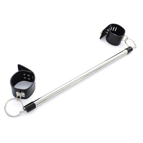 BDStyle Ankle Spreader Bar with Cuffs All Thrill Gear BDSM Restraint System - Spreaders and Hangers