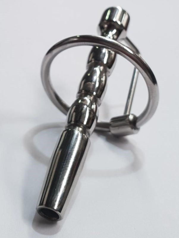 Apollo Cum Thru Cock Plug & Glans Ring Get Harder Now - - Penis Plugs