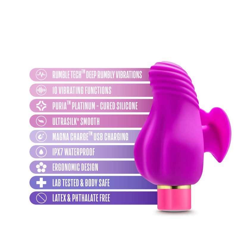 Blush Novelties Aria G Spot Stimulator Embrace Epic Satisfaction Vibrator - - G-Spot Vibrators
