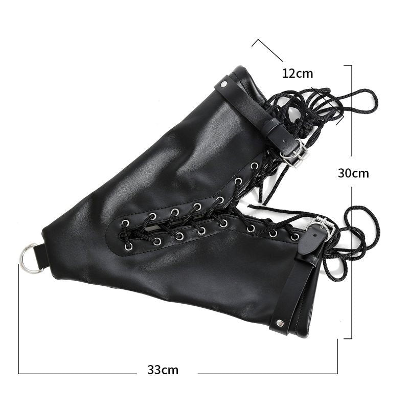 BDStyle Thrilling Arm Binder Glove Restraint Secure Bondage Control - Wigs and Gloves