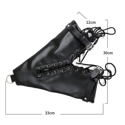 BDStyle Thrilling Arm Binder Glove Restraint Secure Bondage Control - Wigs and Gloves