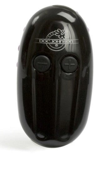 Doc Johnson Aura Sensual Clitoral Massager with Touch Control Vibrator - - Clit Ticklers and Pulsators