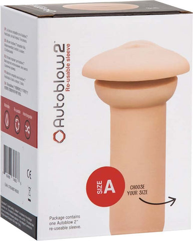 AutoBlow 2 Oral Sleeves Male Masturbator with Realistic Texture - Masturbators and Strokers